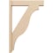 Ekena Millwork 5 1/2-in W x 24-in D x 36-in H Funston Block Rough Cedar Woodgrain TimberThane Outlooker, Primed Tan OUTUR055X24X36FST44RCPR - alternate 2
